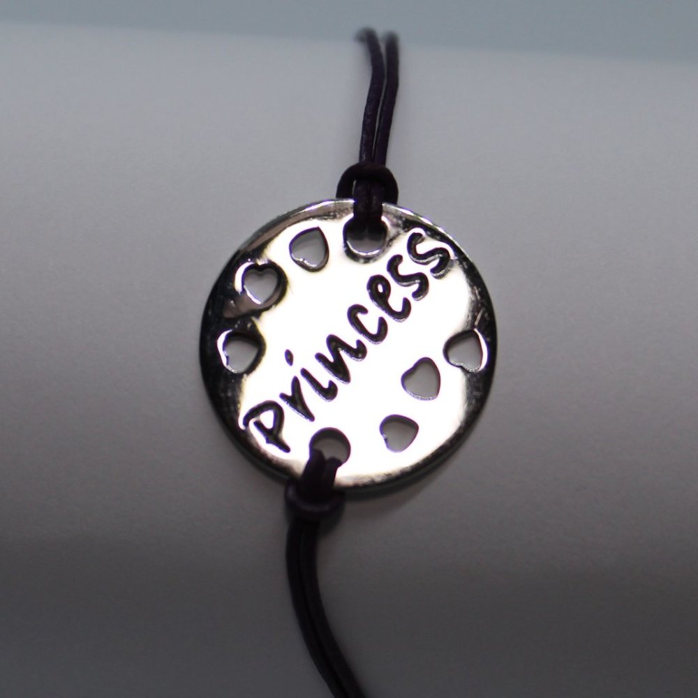Sterling silver (925) Princess bracelet